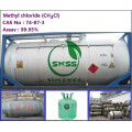 99.9% CH3Cl газа в цилиндре